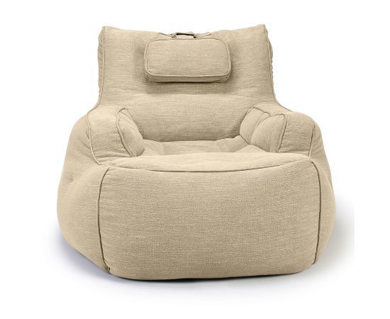 Бескаркасное кресло Tranquility Armchair™ - Eco Weave (бежевый), Цвет: Eco Weave, Категория ткани: Шенилл, изображение 8