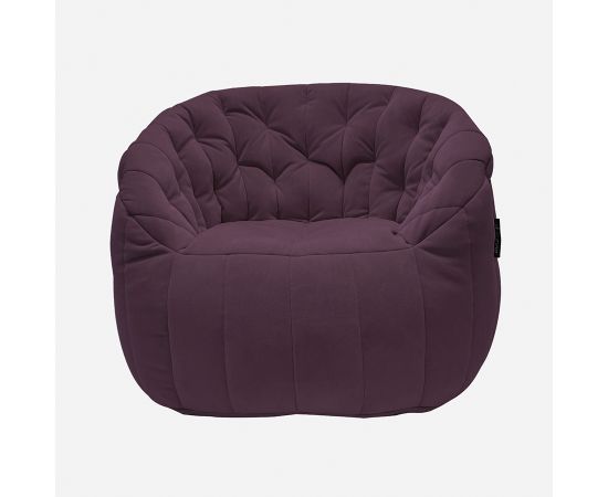 Дизайнерское кресло Butterfly Sofa™ - Aubergine Dream (баклажанный), Цвет: Aubergine Dream, Категория ткани: Велюр, изображение 4