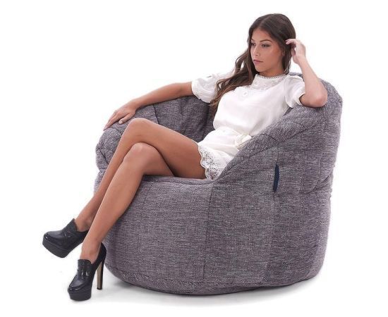 Дизайнерское кресло Butterfly Sofa™ - Luscious Grey (серый), Цвет: Luscious Grey, Категория ткани: Sofa Weave, изображение 4 от производителя ambient lounge Дизайнерское кресло Butterfly Sofa™ - Luscious Grey (серый), Цвет: Luscious Grey, Категория ткани: Sofa Weave, изображение 4