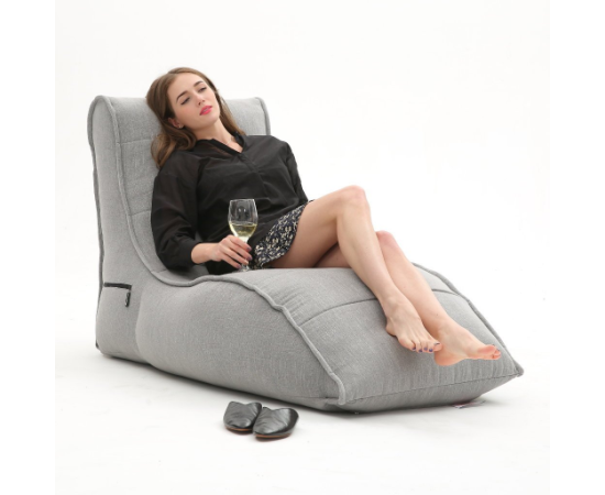 Бескаркасное уличное кресло Avatar Sofa™ - Maldives Grey (светло-серый) - Sunbrella, Цвет: Maldives Grey, Категория ткани: Оксфорд, изображение 3