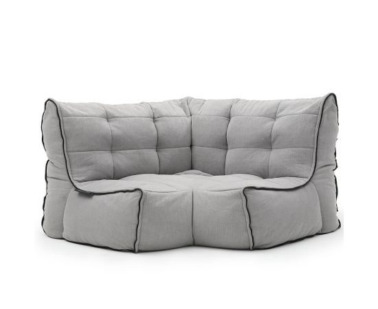 Соединящий угловой модуль Twin Modular Corner™ - Keystone Grey (светло-серый), Цвет: Keystone Grey, Категория ткани: Sofa Weave, изображение 2