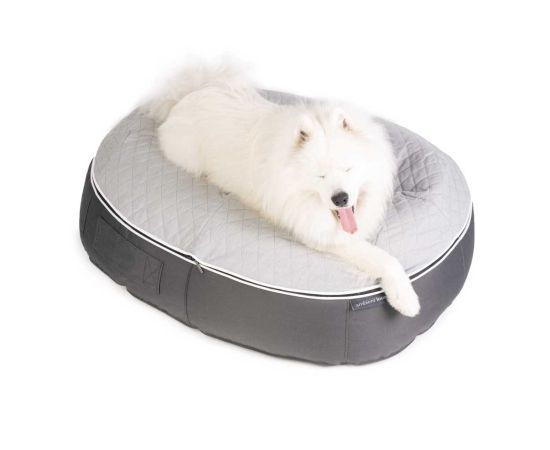 Лежак для собак Pet Lounge - Размер Large (120см) - ThermoQuilt (Premium), Цвет лежака: ThermoQuilt Grey, Размер лежака: L (120см), изображение 9