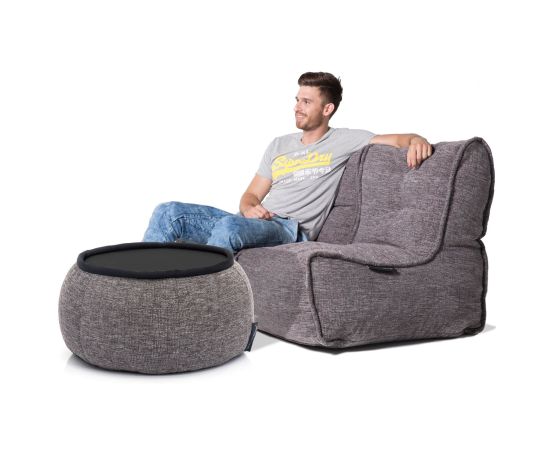 Комплект бескаркасной мягкой мебели Soho Package - Luscious Grey (серый), Цвет: Luscious Grey, изображение 2 от производителя ambient lounge Комплект бескаркасной мягкой мебели Soho Package - Luscious Grey (серый), Цвет: Luscious Grey, изображение 2