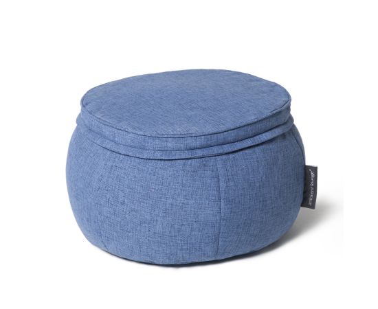 Бескаркасный пуф Wing Ottoman™ - Blue Jazz (синий), Цвет: Blue Jazz, Категория ткани: Sofa Weave, изображение 3