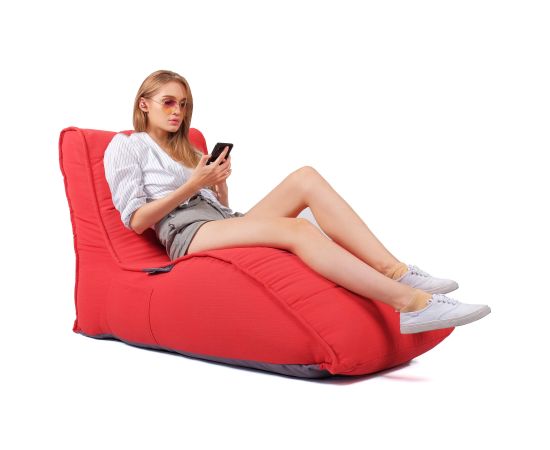 Бескаркасное уличное кресло Avatar Sofa™ - Crimson Vibe (красный Оксфорд), Цвет: Crimson Vibe, Категория ткани: Оксфорд, изображение 3