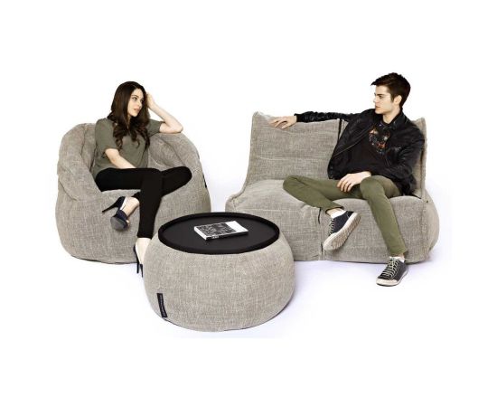 Комплект бескаркасной мебели Maison Package - Eco Weave (бежевый), Цвет: Eco Weave, Категория ткани: Sofa Weave, изображение 2