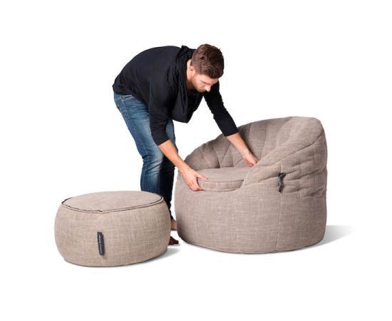 Butterfly Chaise - Eco Weave (Sofa Weave), Цвет: Eco Weave, Категория ткани: Sofa Weave, изображение 3