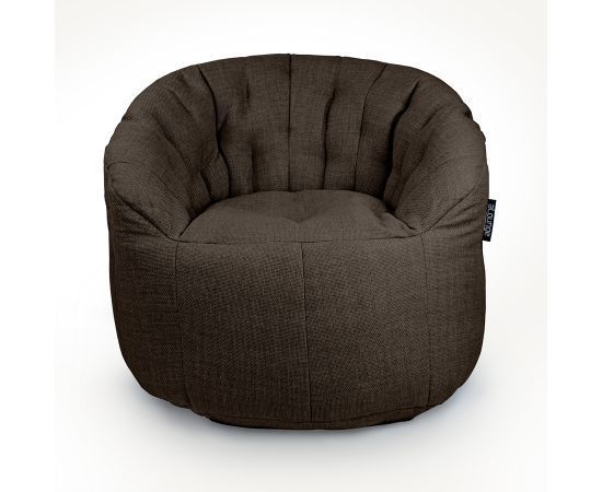 Дизайнерское кресло Butterfly Sofa™ - Hot Chocolate (шоколадный), Цвет: Hot Chocolate, Категория ткани: Рогожка, изображение 3