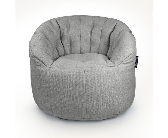 Дизайнерское кресло Butterfly Sofa™ - Keystone Grey (светло-серый), Цвет: Keystone Grey, Категория ткани: Рогожка, изображение 4