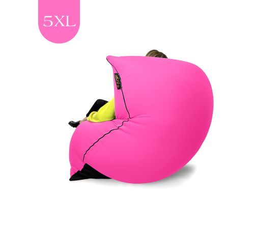 Бескаркасное кресло-мешок SNUGG™ - Lily Pink (розовый), Цвет: Lily Pink, Категория ткани: Спандекс, изображение 6