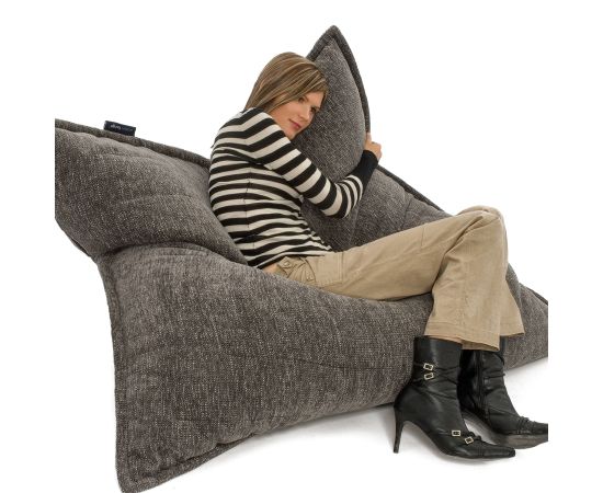 Zen Lounger - Luscious Grey (Рогожка), Цвет: Luscious Grey, Категория ткани: Рогожка, изображение 4