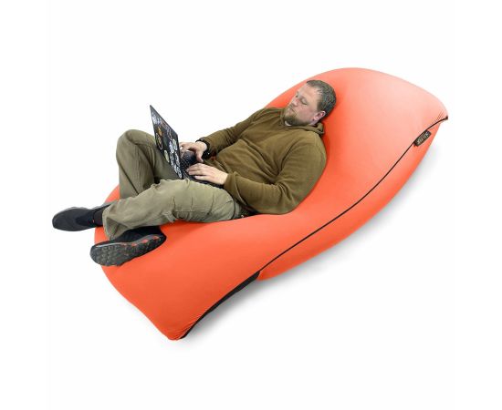 Бескаркасное кресло-мешок SNUGG™ - Orange Wine (оранжевый), Цвет: Orange Wine, Категория ткани: Спандекс, изображение 6