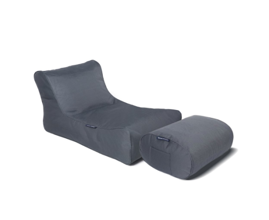 Комплект бескаркасной мебели для улицы Studio Chaise - Supernova (черный), Цвет: Supernova, Категория ткани: Оксфорд, изображение 2