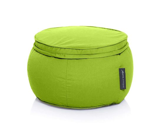 Бескаркасный пуф Wing Ottoman™ - Limespa (зеленый) - Sunbrella, Цвет: Limespa, Категория ткани: Оксфорд, изображение 5