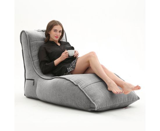 Бескаркасное лаунж кресло для домашнего кинотеатра Avatar Sofa™ - Luscious Grey (серый), Цвет: Luscious Grey, Категория ткани: Шенилл, изображение 6