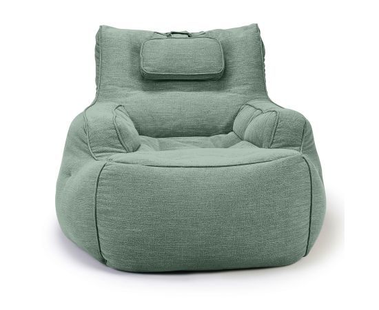 Большое мягкое кресло Tranquility Armchair™ - Pepper Mint (серо-зеленое), Цвет: Pepper Mint, Категория ткани: Шенилл, изображение 8