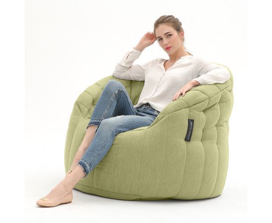 Дизайнерское кресло Butterfly Sofa™ - Lime Citrus (светло-зеленый), Цвет: Lime Citrus, Категория ткани: Шенилл, изображение 7