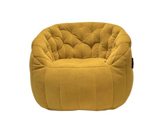 Дизайнерские кресла из велюра Butterfly Sofa™ - Yellow Shine (желтое), Цвет: Yellow Shine, Категория ткани: Велюр, изображение 2