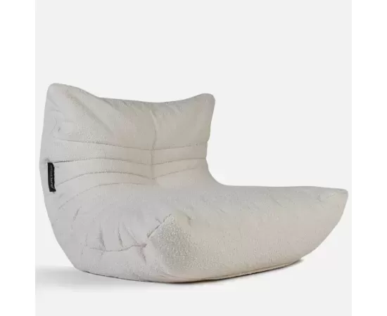 Бескаркасное анатомическое кресло Acoustic Sofa™ - Infinity White (Белый), Цвет: Infinity White, Категория ткани: Букле, изображение 2 от производителя ambient lounge Бескаркасное анатомическое кресло Acoustic Sofa™ - Infinity White (Белый), Цвет: Infinity White, Категория ткани: Букле, изображение 2