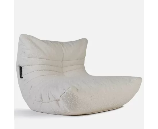 Бескаркасное анатомическое кресло Acoustic Sofa™ - Infinity White (Белый), Цвет: Infinity White, Категория ткани: Букле, изображение 8 от производителя ambient lounge Бескаркасное анатомическое кресло Acoustic Sofa™ - Infinity White (Белый), Цвет: Infinity White, Категория ткани: Букле, изображение 8