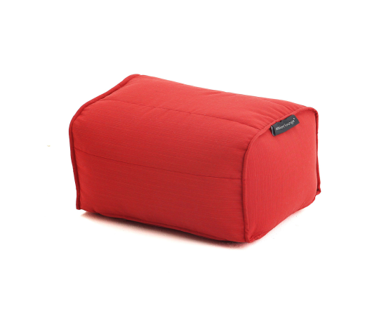 Бескаркасный пуф для ног Ottoman™ - Crimson Vibe (красный), Цвет: Crimson Vibe, Категория ткани: Оксфорд, изображение 4