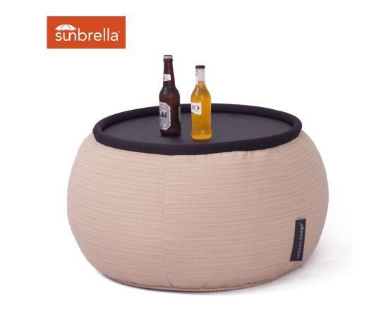 Журнальный столик для дачи и сада Versa Table™ - Mudhoney Dune (песочный) - Sunbrella, Цвет: Mudhoney Dune, Категория ткани: Олефин, изображение 3