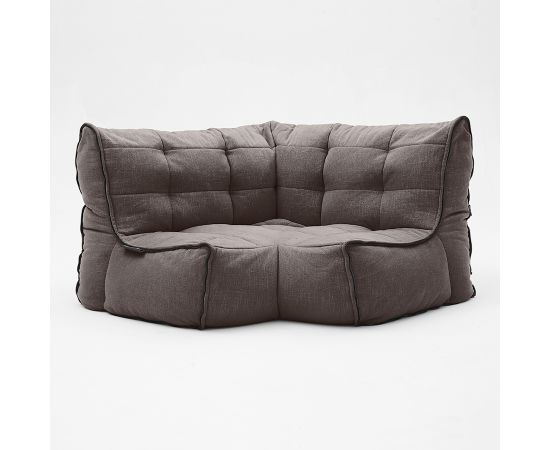 Соединящий угловой модуль Twin Modular Corner™ - Keystone Grey (светло-серый), Цвет: Hot Chocolate, Категория ткани: Шенилл, изображение 5