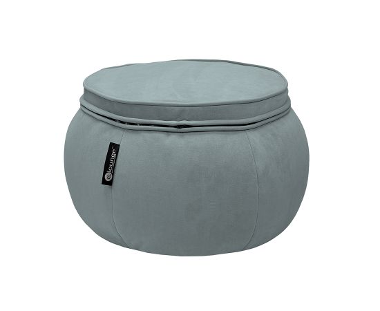 Бескаркасный пуф Wing Ottoman™ - Keystone Grey (светло-серый), Цвет: Keystone Grey, Категория ткани: Велюр, изображение 5