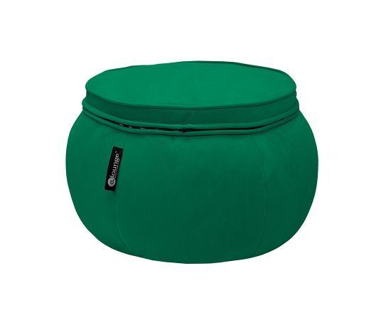Бескаркасный пуф Wing Ottoman™ - Forest Green (зеленый), Цвет: Forest Green, Категория ткани: Велюр, изображение 4