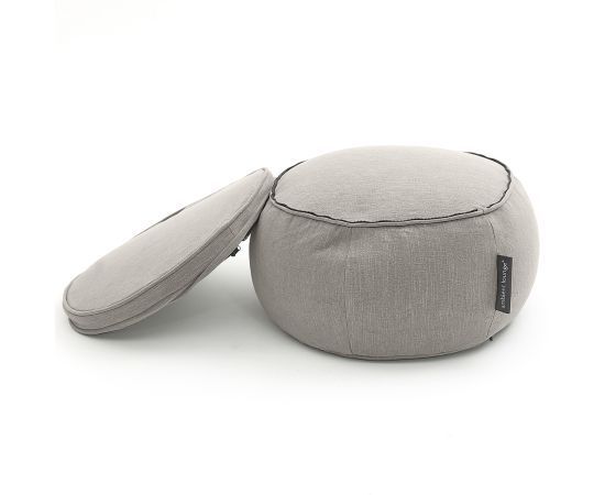 Бескаркасный пуф Wing Ottoman™ - Luscious Grey (серый), Цвет: Luscious Grey, Категория ткани: Шенилл, изображение 5