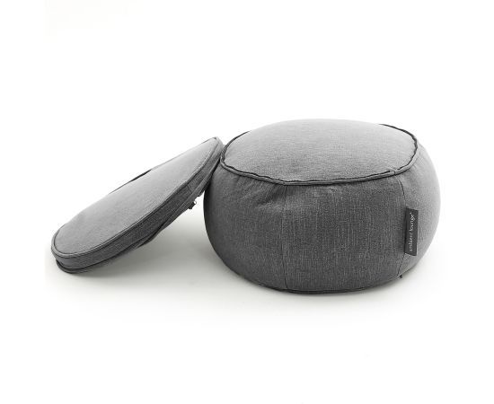 Бескаркасный пуф Wing Ottoman™ - Black Sapphire (черный), Цвет: Black Sapphire, Категория ткани: Шенилл, изображение 6