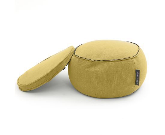 Wing Ottoman - Yellow Shine (Шенилл), Цвет: Yellow Shine, Категория ткани: Шенилл, изображение 5