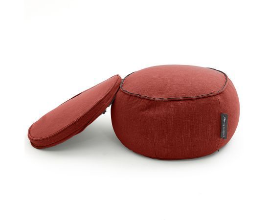 Бескаркасный пуф Wing Ottoman™ - Wildberry Deluxe (красный), Цвет: Wildberry Deluxe, Категория ткани: Шенилл, изображение 5