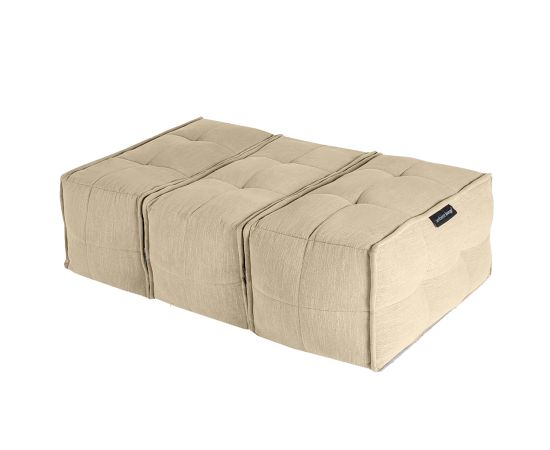Тройная оттоманка Mod3 Ottoman Trio™ - Eco Weave (бежевый), Цвет: Eco Weave, Категория ткани: Шенилл, изображение 4