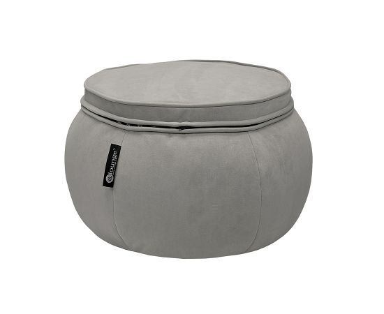 Бескаркасный пуф Wing Ottoman™ - Tundra Spring (светлый, почти белый), Цвет: Tundra Spring, Категория ткани: Велюр, изображение 5