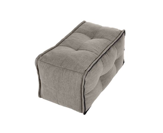 Модульная половинка оттоманки Twin Ottoman Middle Link - Keystone Grey (светло-серый), Цвет: Keystone Grey, Категория ткани: Шенилл, изображение 4