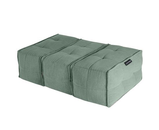 Тройная оттоманка Mod3 Ottoman Trio™ - Pepper Mint (светло-зеленый), Цвет: Pepper Mint, Категория ткани: Шенилл, изображение 3