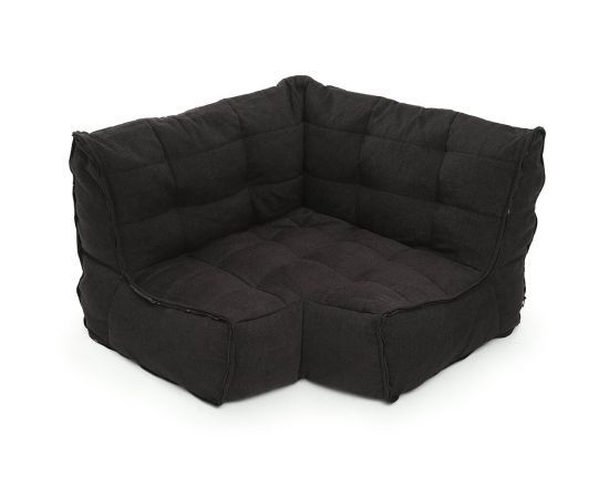 Соединящий угловой модуль Twin Modular Corner™ - Black Sapphire (черный), Цвет: Black Sapphire, Категория ткани: Sofa Weave Old, изображение 6 от производителя ambient lounge Соединящий угловой модуль Twin Modular Corner™ - Black Sapphire (черный), Цвет: Black Sapphire, Категория ткани: Sofa Weave Old, изображение 6