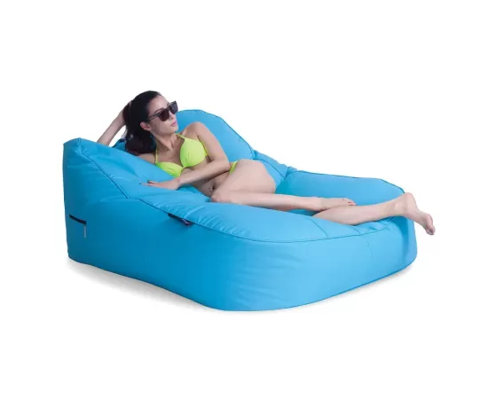 Шезлонг для двоих Satellite Twin Sofa™ - Azurri Blue (бирюзовый), Цвет: Azurri Blue, Категория ткани: Оксфорд, изображение 2 от производителя ambient lounge Шезлонг для двоих Satellite Twin Sofa™ - Azurri Blue (бирюзовый), Цвет: Azurri Blue, Категория ткани: Оксфорд, изображение 2