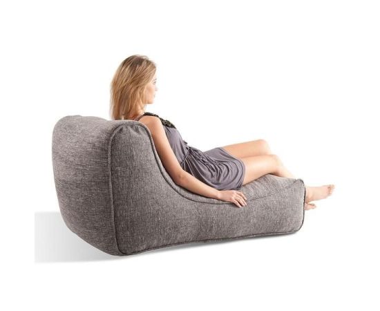 Бескаркасный шезлонг Studio Lounger™ - Luscious Grey (серый), Цвет: Luscious Grey, Категория ткани: Sofa Weave, изображение 5