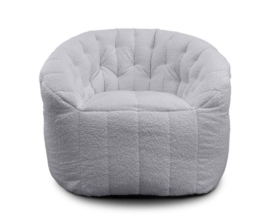 купить бескаркасное кресло Butterfly Sofa - Tundra Spring (Искусственный мех)