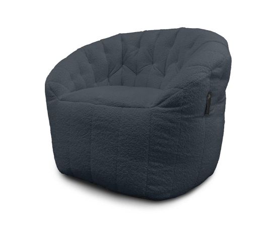 купить бескаркасное кресло Butterfly Sofa - Luscious Grey (Искусственный мех)