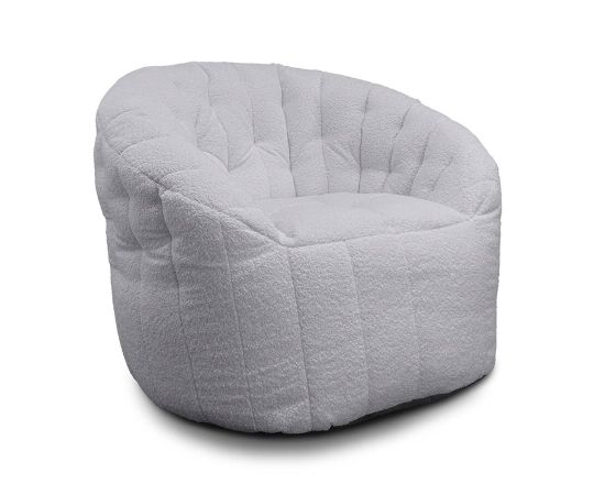 купить бескаркасное кресло Butterfly Sofa - Tundra Spring (Искусственный мех)