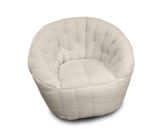 Купить бескаркасное кресло Butterfly Sofa - Eco Weave (Искусственный мех)