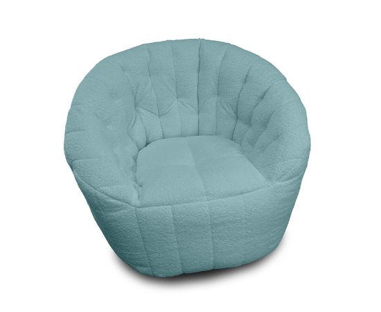 купить бескаркасное кресло Butterfly Sofa - Pepper Mint (Искусственный мех)