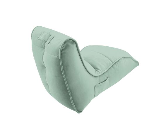 Купить лаунж кресло для отдыха Avatar Sofa - Pepper Mint (серо-зеленый велюр)