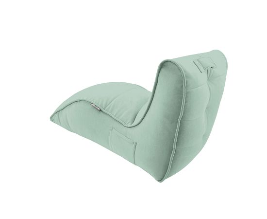 Купить лаунж кресло для отдыха Avatar Sofa - Pepper Mint (серо-зеленый велюр)