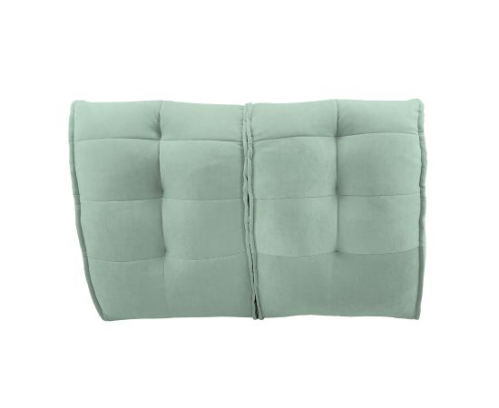 Купить бескаркасный модульный диван Twin Couch - Pepper Mint (серо-зеленый велюр)