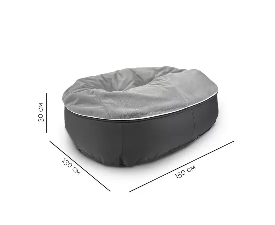 Сменный верх от лежака Pet Lounge - Размер Large (120см) - Dark Grey, изображение 4