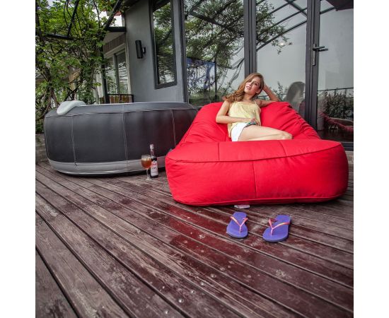 Купить большой шезлонг Satellite Twin Sofa™ - Rising Sun (красный Оксфорд)